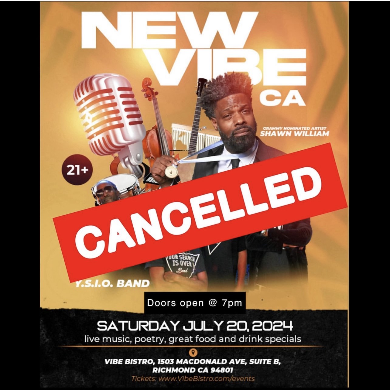 Cancelled Event