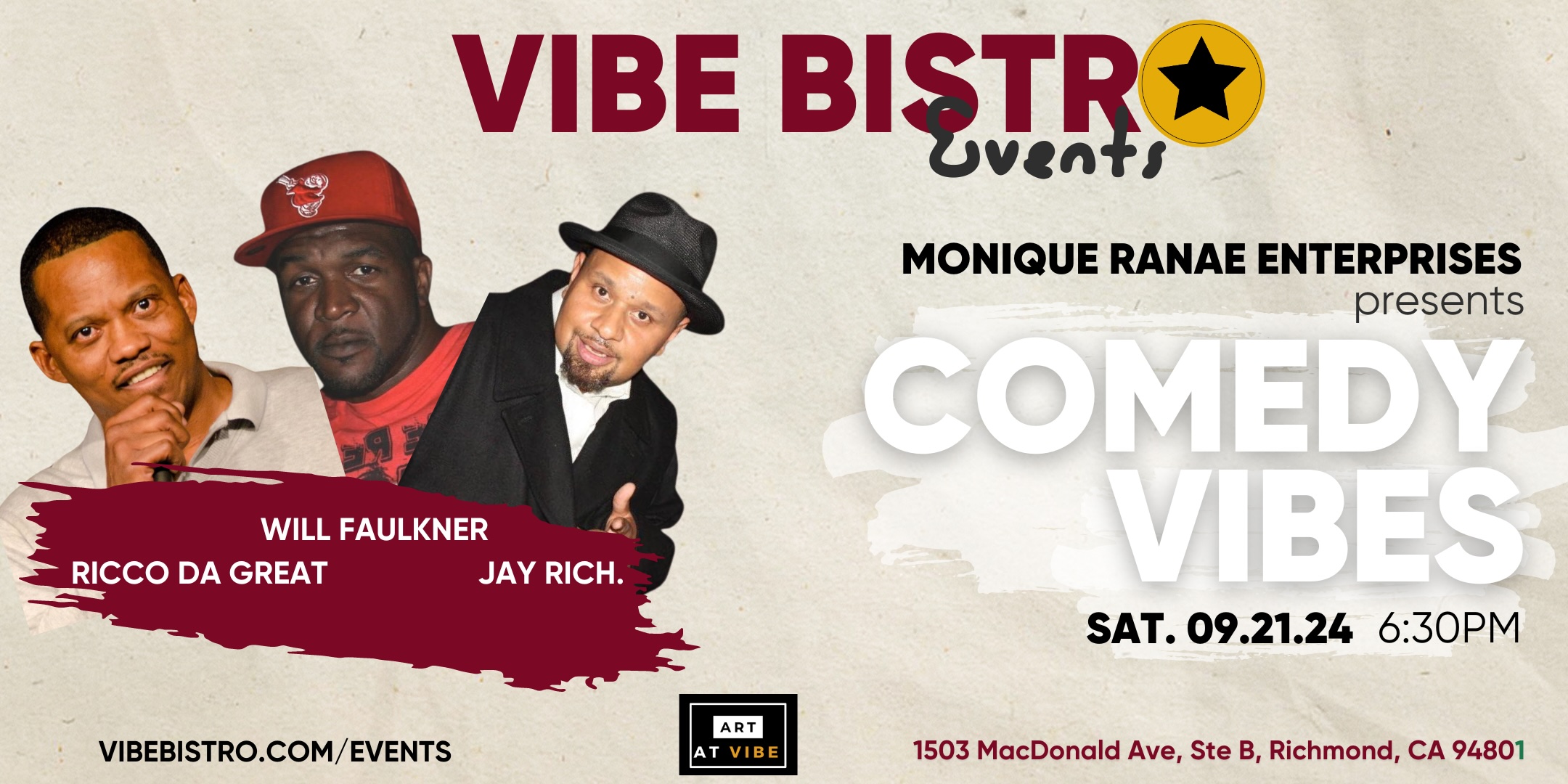 Comedy Vibes Banner